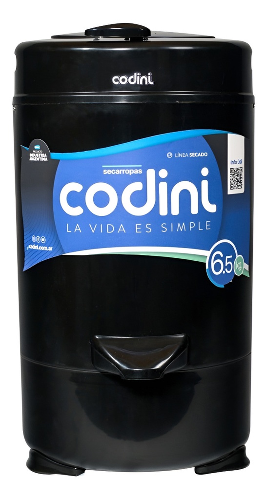 IV65- SECARROPAS INNOVA VERDE 6.5 KG